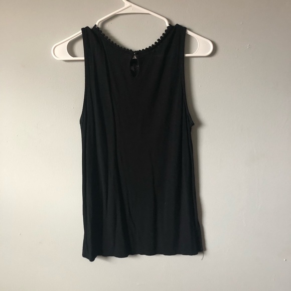 Black lace tank 🖤 3/$20 - Picture 3 of 4